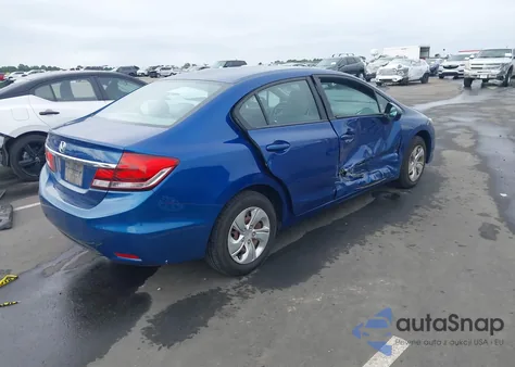2015 Honda Civic Lx from USA, damaged, VIN 19XFB2F54FE025275
